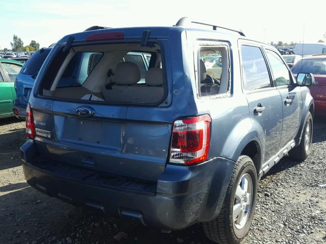 1FMCU0D73CKB55333 - 2012 FORD ESCAPE XLT BLUE photo 4