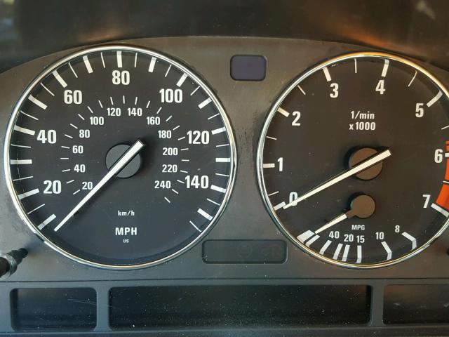 WBAGF8322WDL52049 - 1998 BMW 740 I AUTO BLACK photo 8