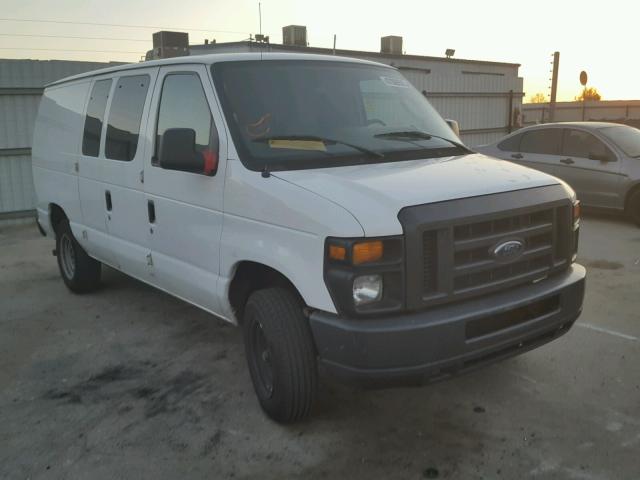 1FTNE14W79DA56258 - 2009 FORD ECONOLINE WHITE photo 1