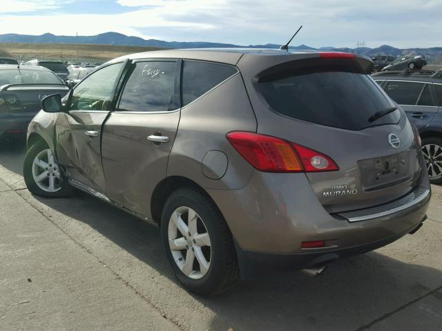 JN8AZ1MW7AW122968 - 2010 NISSAN MURANO S GOLD photo 3