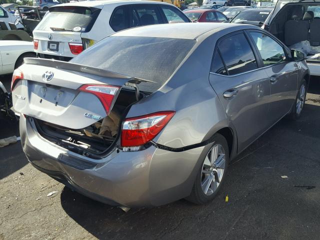 5YFBPRHE3EP073174 - 2014 TOYOTA COROLLA EC 灰色 照片 4