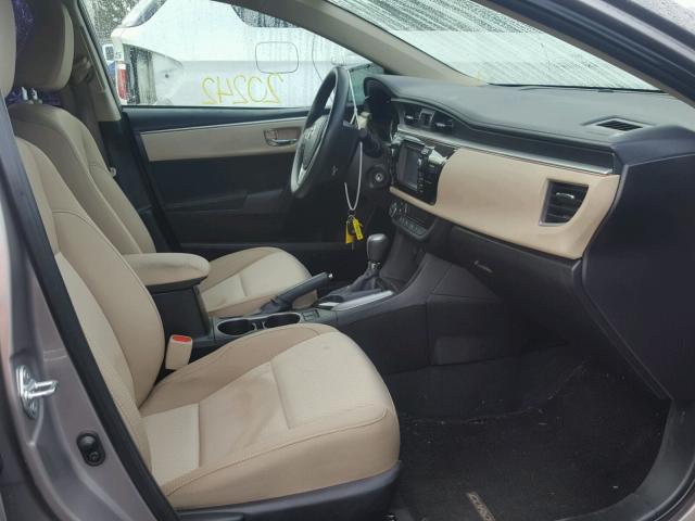 5YFBPRHE3EP073174 - 2014 TOYOTA COROLLA EC 灰色 照片 5