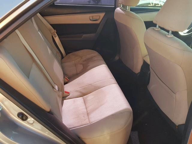 5YFBPRHE3EP073174 - 2014 TOYOTA COROLLA EC 灰色 照片 6