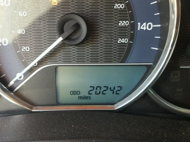 5YFBPRHE3EP073174 - 2014 TOYOTA COROLLA EC 灰色 照片 8