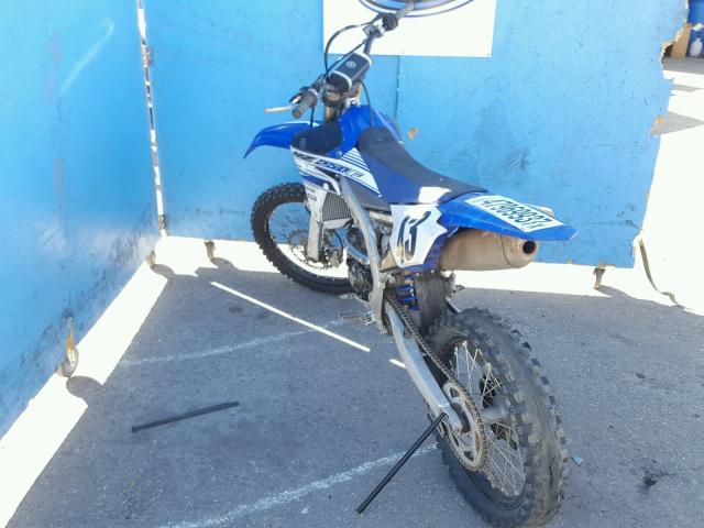 JYACG34CXGA022912 - 2016 YAMAHA YZ250 F BLUE photo 3