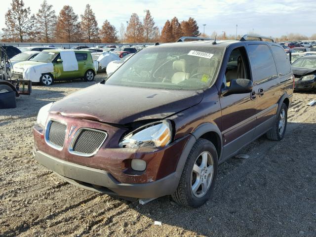 1GMDV33L66D169446 - 2006 PONTIAC MONTANA SV MAROON photo 2