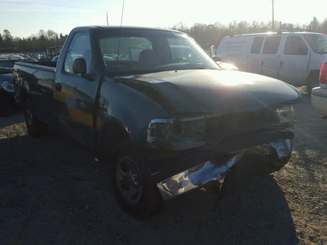 1FTZF1765WNB86247 - 1998 FORD F150 GREEN photo 1