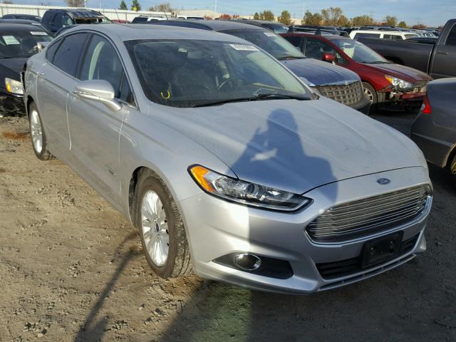 3FA6P0PU5DR386649 - 2013 FORD FUSION SE SILVER photo 1