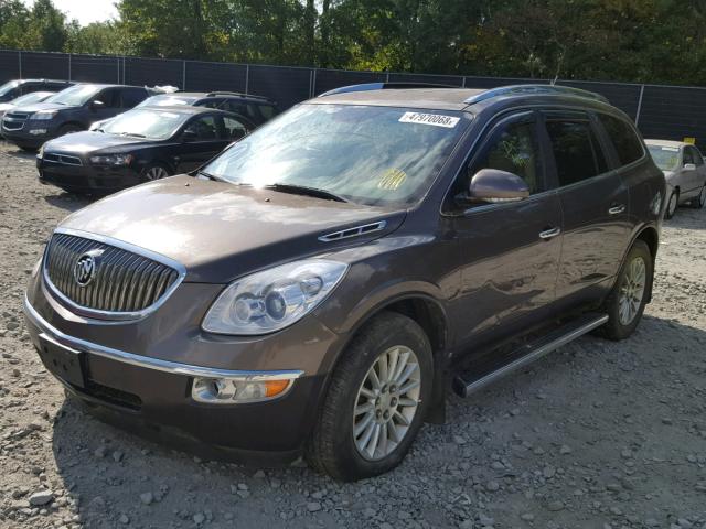 5GAEV23768J167501 - 2008 BUICK ENCLAVE CX BROWN photo 2