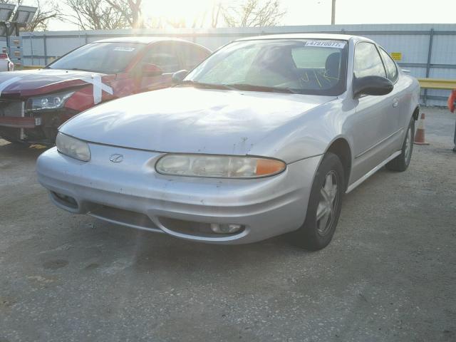 1G3NL12E13C232914 - 2003 OLDSMOBILE ALERO GL SILVER photo 2