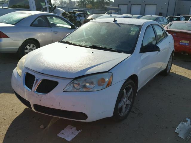 1G2ZH57N794170364 - 2009 PONTIAC G6 GT WHITE photo 2