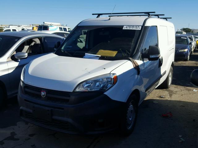 ZFBERFAT3F6A33691 - 2015 RAM PROMASTER WHITE photo 2