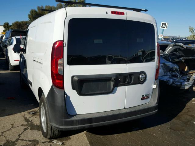 ZFBERFAT3F6A33691 - 2015 RAM PROMASTER WHITE photo 3