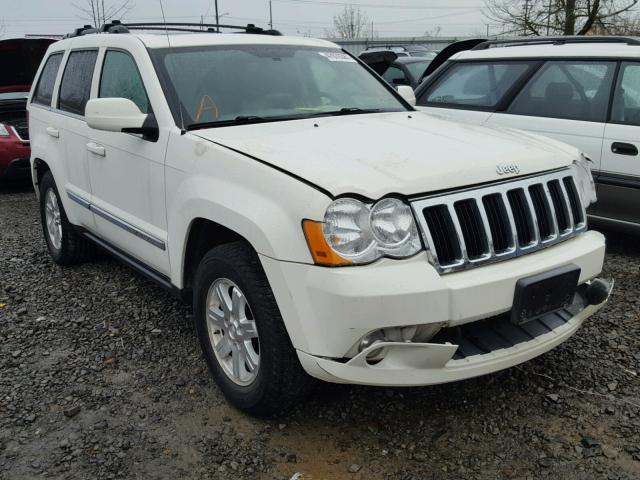 1J8HR58MX8C133686 - 2008 JEEP GRAND CHER WHITE photo 1