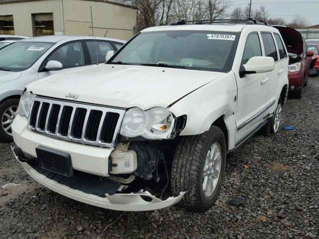 1J8HR58MX8C133686 - 2008 JEEP GRAND CHER WHITE photo 2