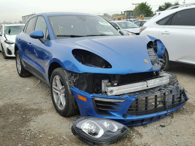 WP1AA2A59HLB07936 - 2017 PORSCHE MACAN BLUE photo 1