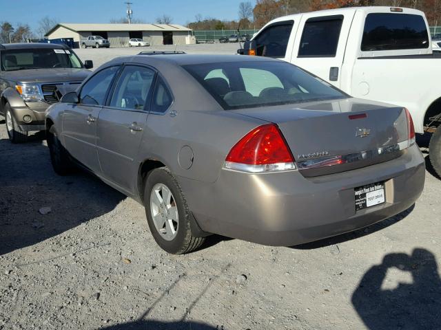 2G1WT55K469320891 - 2006 CHEVROLET IMPALA LT GOLD photo 3