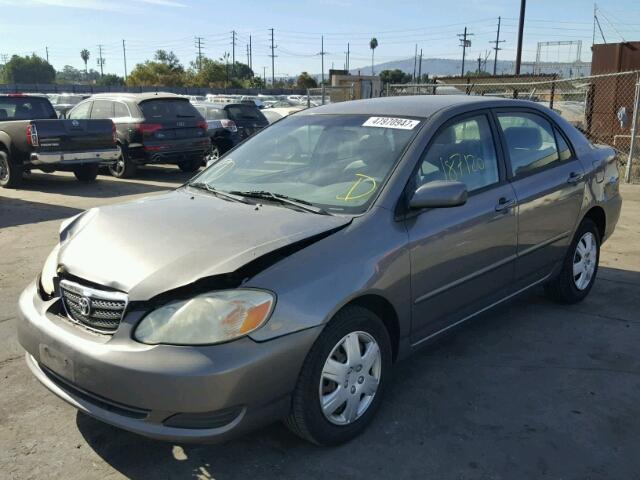 1NXBR30E46Z660289 - 2006 TOYOTA COROLLA CE GRAY photo 2