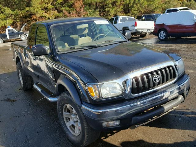 5TESN92N04Z348846 - 2004 TOYOTA TACOMA XTR BLACK photo 1