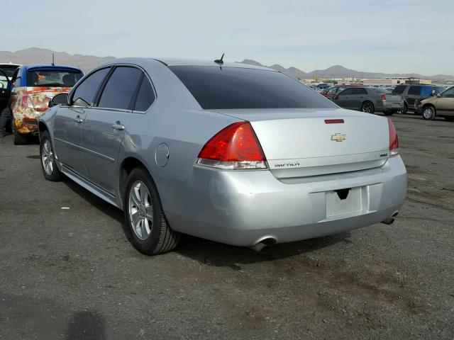 2G1WF5E30D1228950 - 2013 CHEVROLET IMPALA LS SILVER photo 3