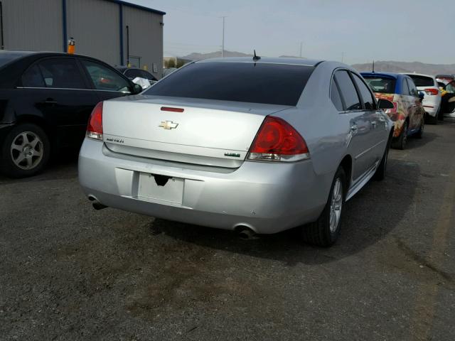 2G1WF5E30D1228950 - 2013 CHEVROLET IMPALA LS SILVER photo 4