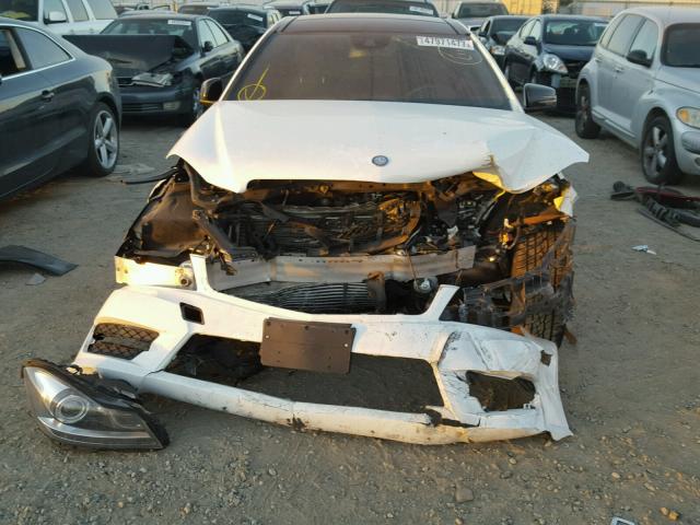 WDDGJ4HB3EG292854 - 2014 MERCEDES-BENZ C 250 WHITE photo 9