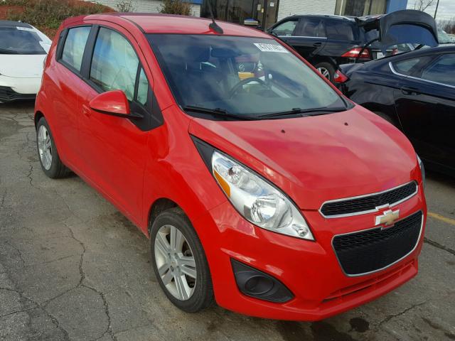 KL8CA6S96DC517468 - 2013 CHEVROLET SPARK LS RED photo 1