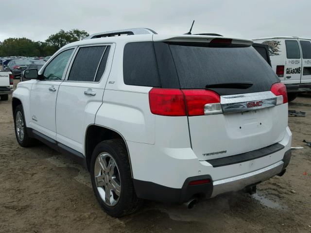 2GKFLWE38D6270005 - 2013 GMC TERRAIN SL WHITE photo 3