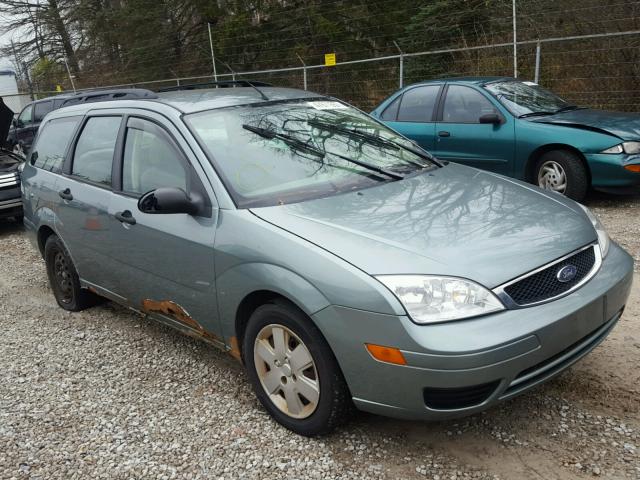 1FAFP36N66W124554 - 2006 FORD FOCUS ZXW TEAL photo 1