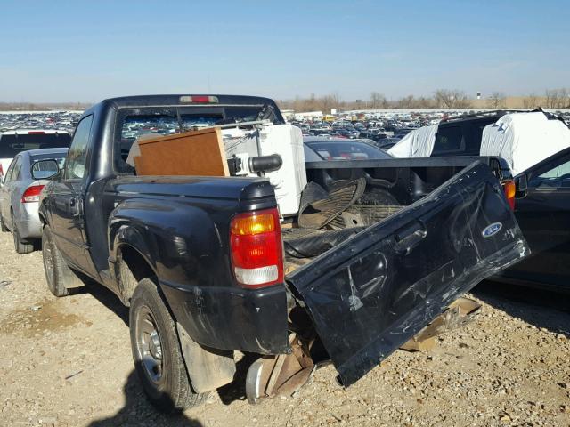 1FTYR10C0WPA85964 - 1998 FORD RANGER BLACK photo 3