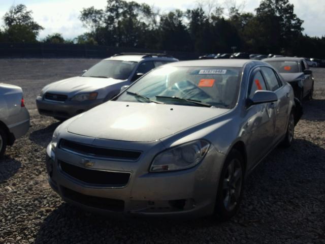 1G1ZH57B98F245353 - 2008 CHEVROLET MALIBU 1LT SILVER photo 2