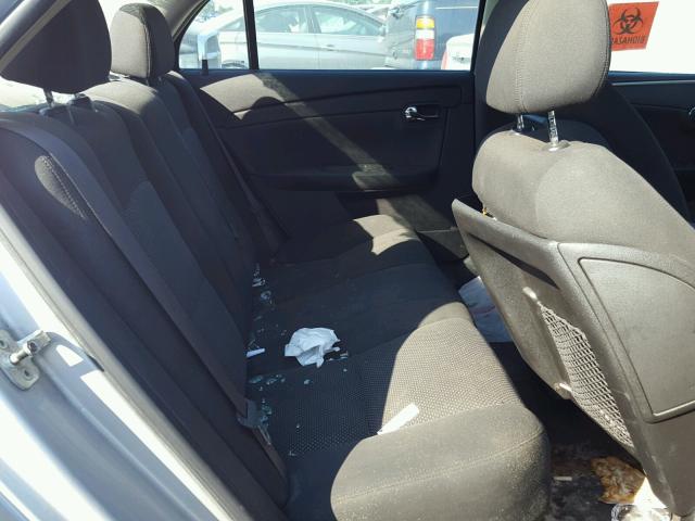 1G1ZH57B98F245353 - 2008 CHEVROLET MALIBU 1LT SILVER photo 6