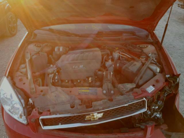 2G1WD58C079324732 - 2007 CHEVROLET IMPALA SUP RED photo 7