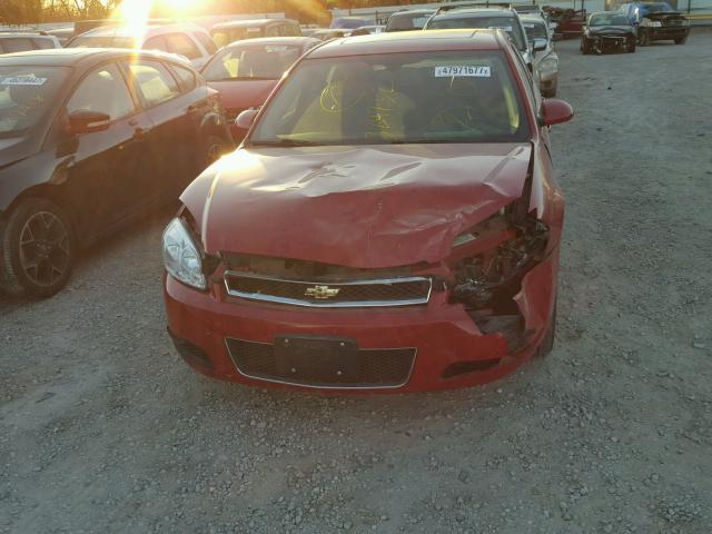 2G1WD58C079324732 - 2007 CHEVROLET IMPALA SUP RED photo 9