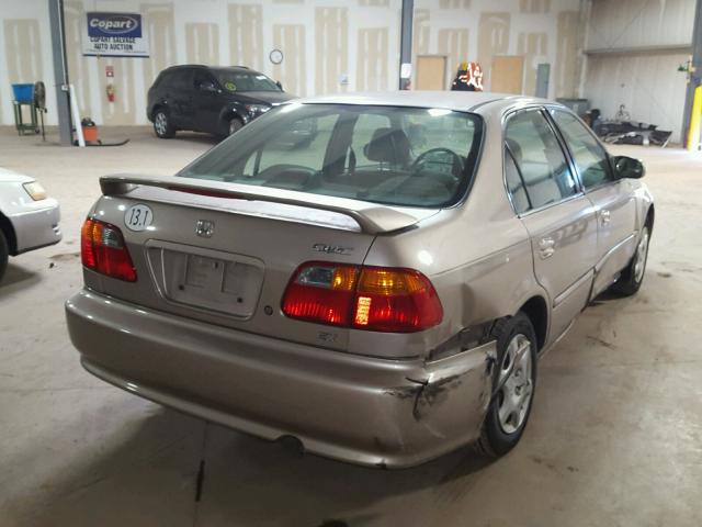 1HGEJ864XYL041372 - 2000 HONDA CIVIC EX TAN photo 4