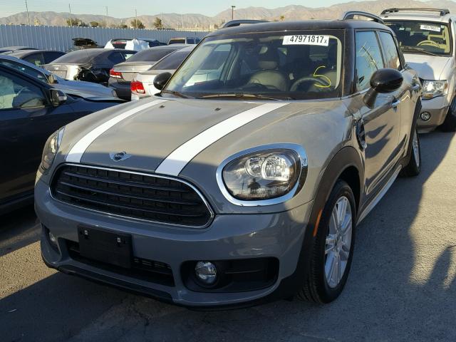 WMZYS7C35J3E07665 - 2018 MINI COOPER COU GRAY photo 2