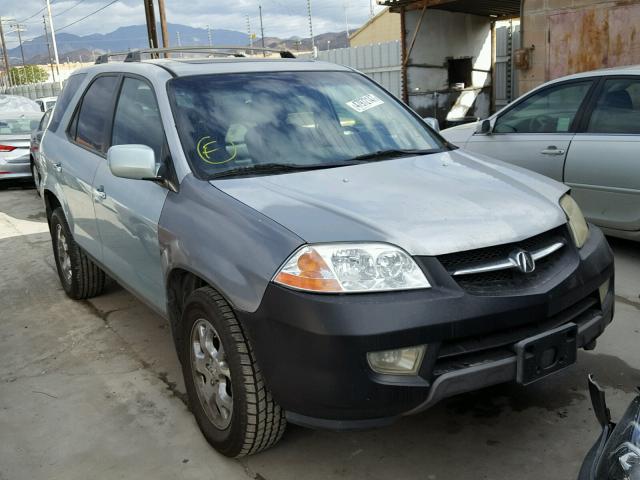 2HNYD18672H527807 - 2002 ACURA MDX TOURIN BLUE photo 1