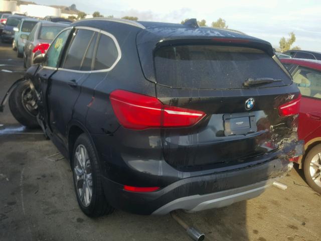 WBXHT3Z38H4A54214 - 2017 BMW X1 XDRIVE2 GRAY photo 3