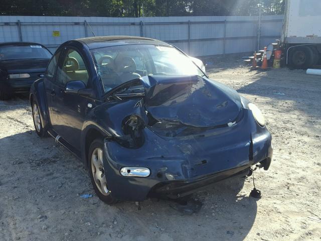 3VWCK21C82M428309 - 2002 VOLKSWAGEN NEW BEETLE 蓝色 照片 1