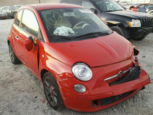 3C3CFFAR3CT110645 - 2012 FIAT 500 POP RED photo 1