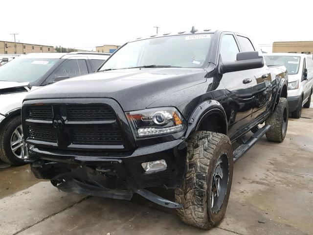 3C6UR5NL9HG558726 - 2017 RAM 2500 LARAM BLACK photo 2