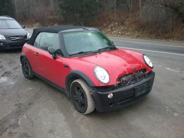 WMWRF33506TG14147 - 2006 MINI COOPER RED photo 1