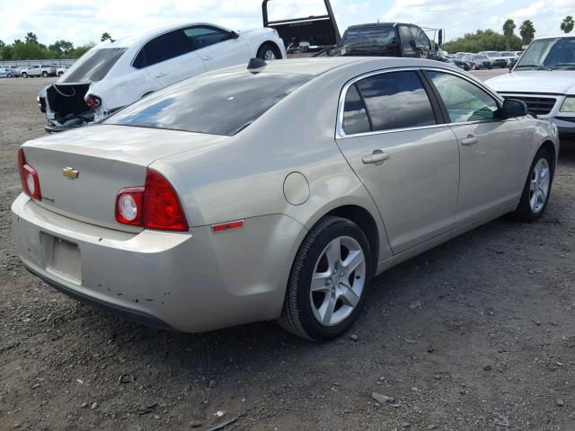 1G1ZB5E08CF177283 - 2012 CHEVROLET MALIBU LS თაფლისფერი ფოტო 4