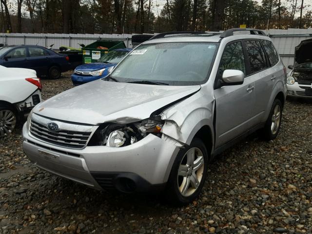 JF2SH63619H706351 - 2009 SUBARU FORESTER 2 SILVER photo 2