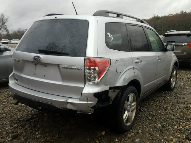 JF2SH63619H706351 - 2009 SUBARU FORESTER 2 SILVER photo 4