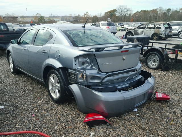 1B3LC56J08N299491 - 2008 DODGE AVENGER SX GRAY photo 3