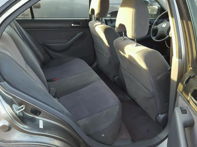 JHMES96674S012963 - 2004 HONDA CIVIC HYBR GRAY photo 6