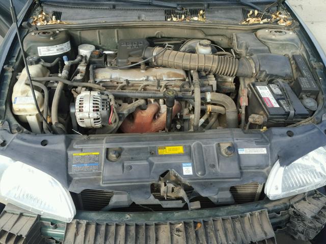 1G1JC124817337289 - 2001 CHEVROLET CAVALIER GREEN photo 7