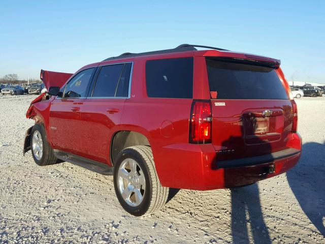 1GNSKBKC7FR627909 - 2015 CHEVROLET TAHOE K150 RED photo 3