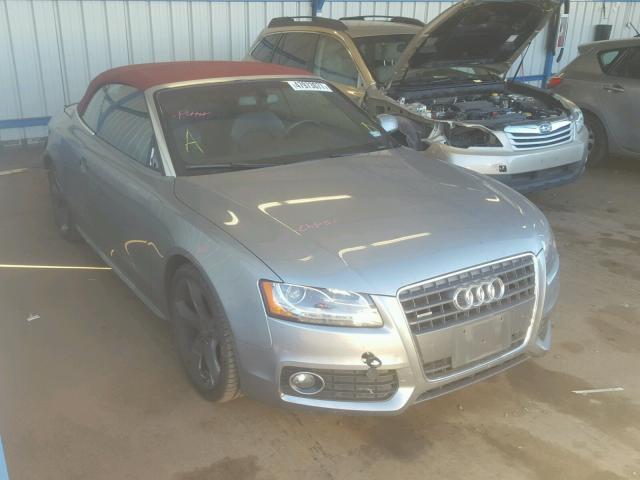 WAUWFAFH2AN020313 - 2010 AUDI A5 PRESTIG GRAY photo 1